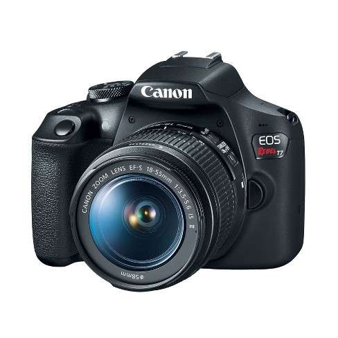 Canon EOS Rebel T7 với Ống kính EFS 1855 3.55.6 IS II