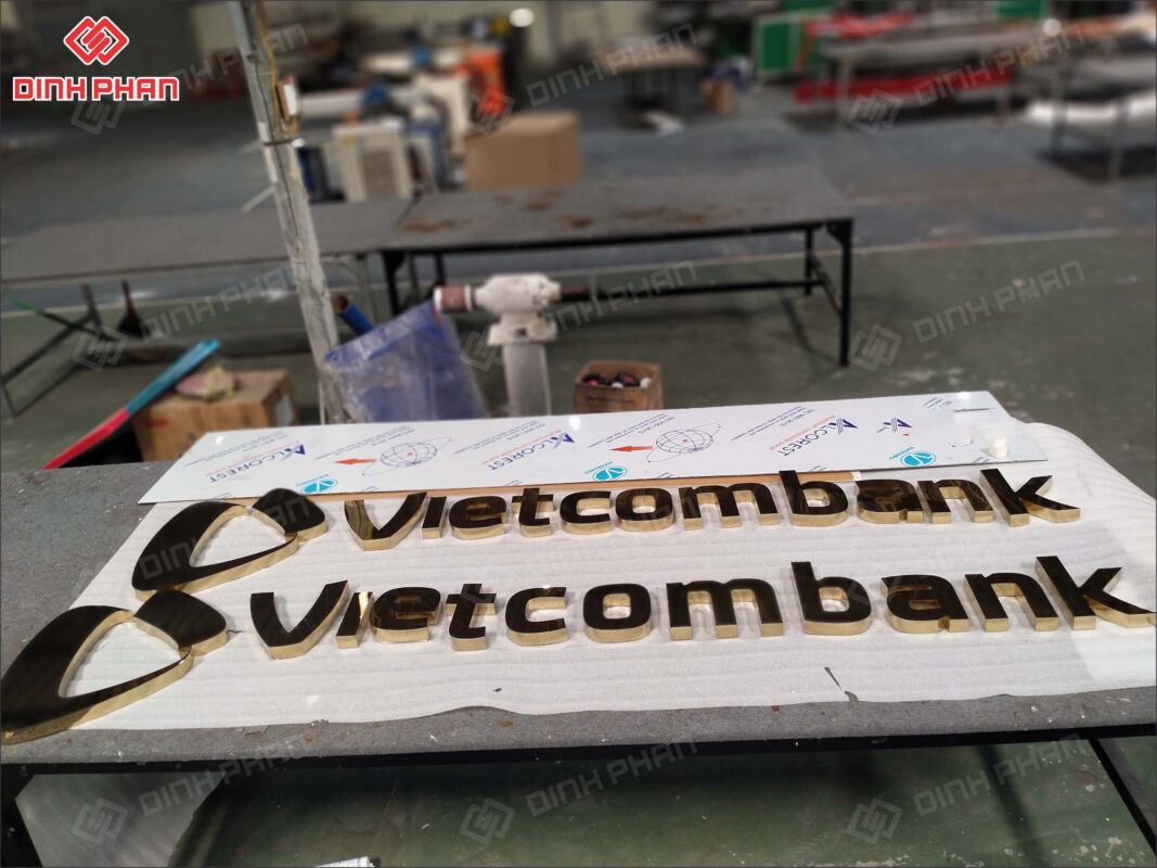 bộ chữ và logo vietcombank