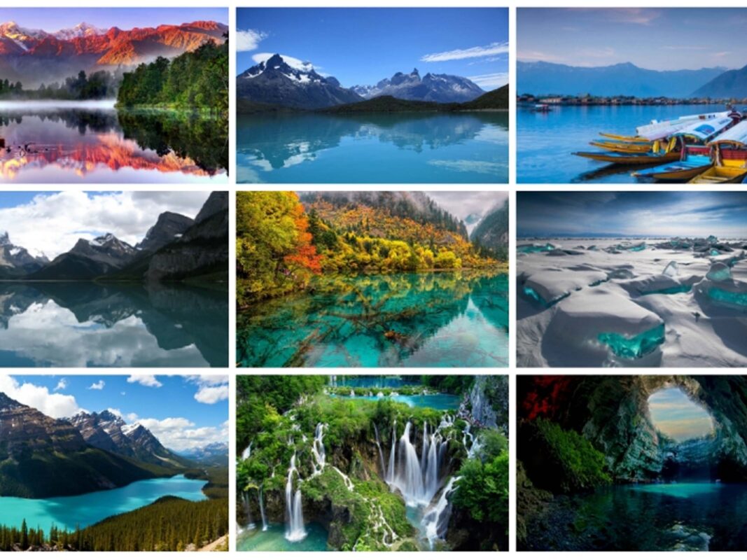 15 hồ nước đẹp nhất thế giới
