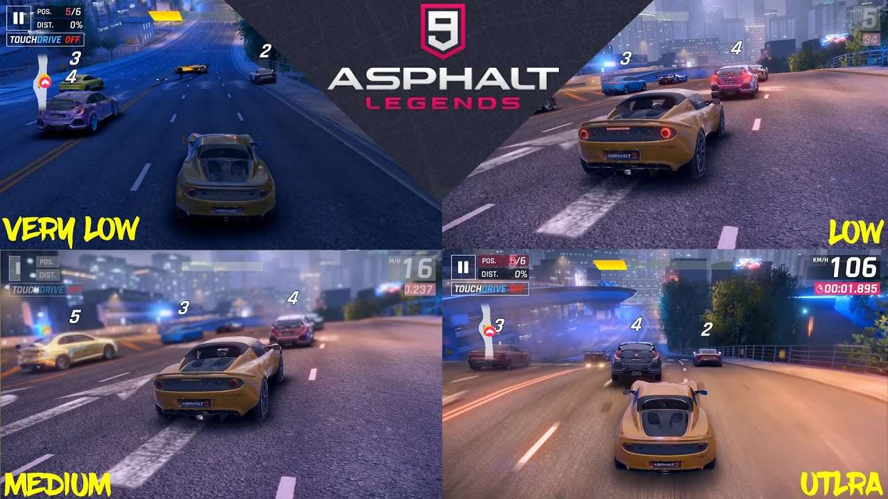 trò chơi đua xe hay nhất Asphalt 9
