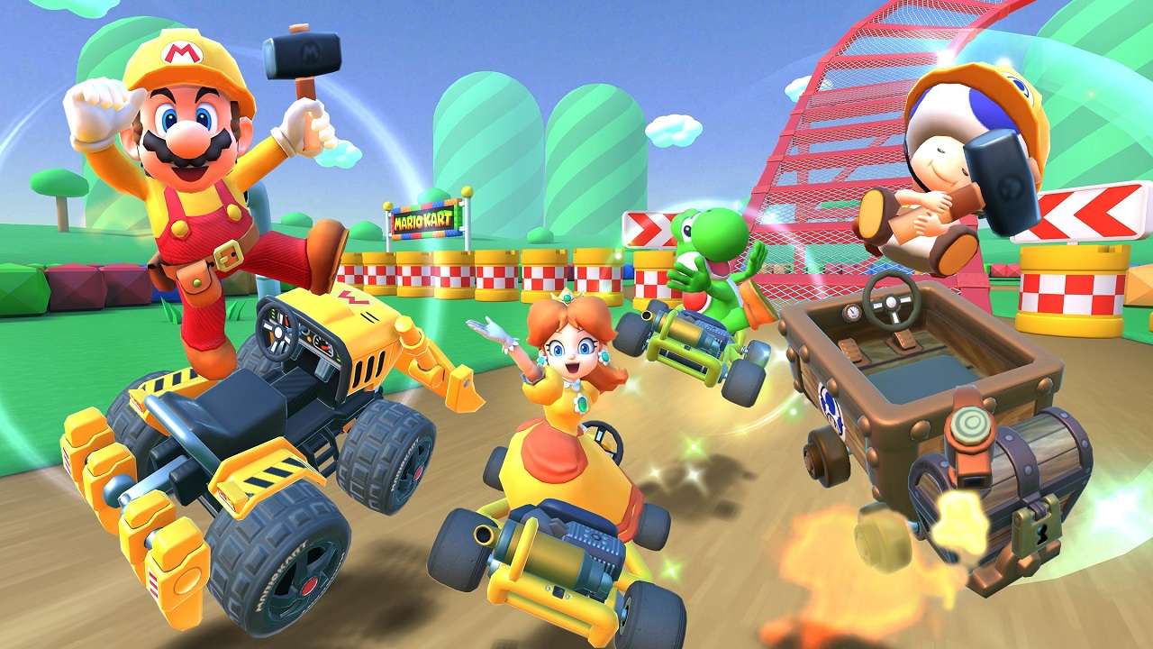 trò chơi đua xe hay nhất - Mario Kart Tour