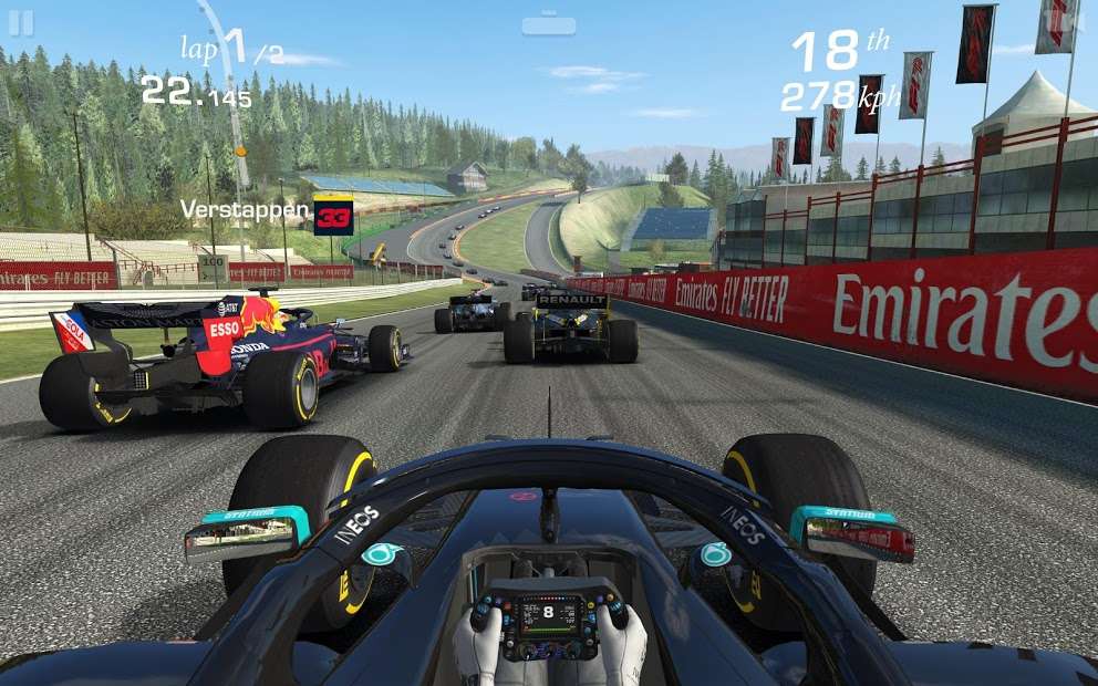 trò chơi đua xe hay nhất - Real Racing 3