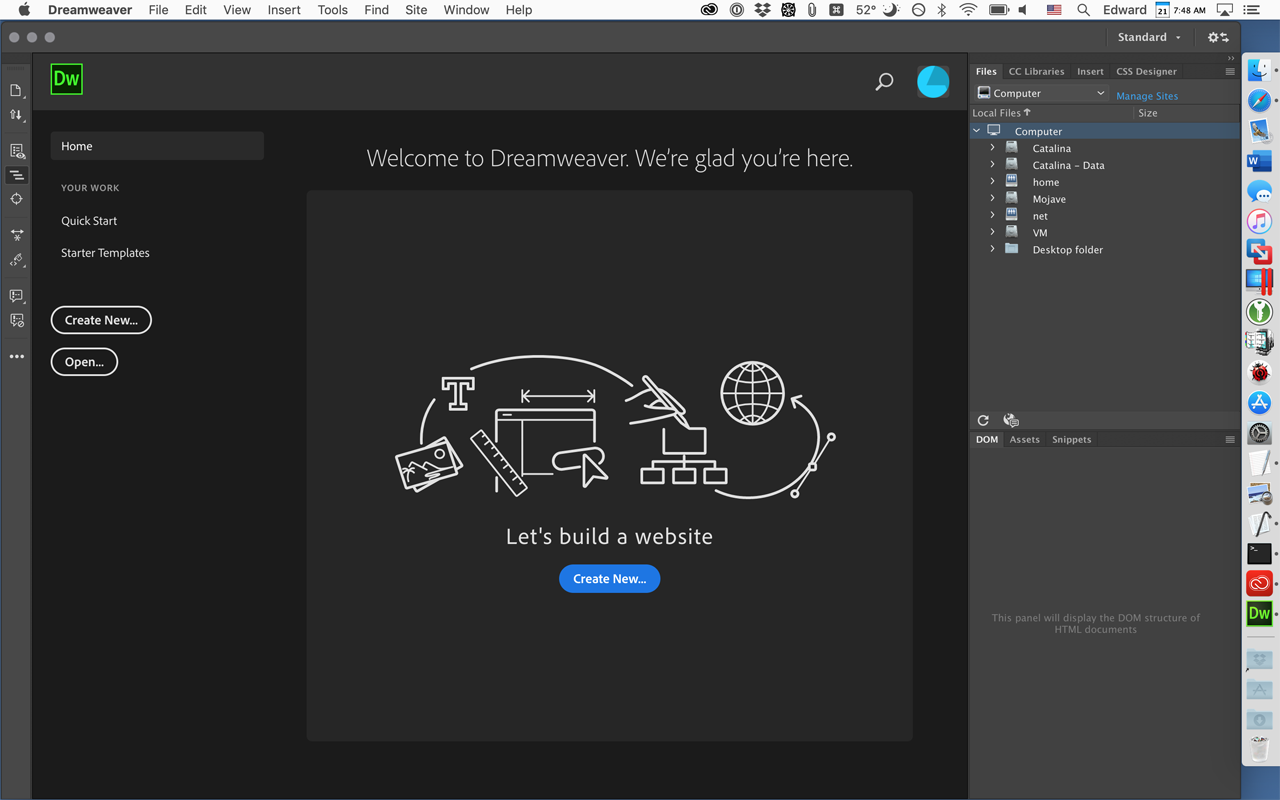 phần mềm adobe dreamweaver