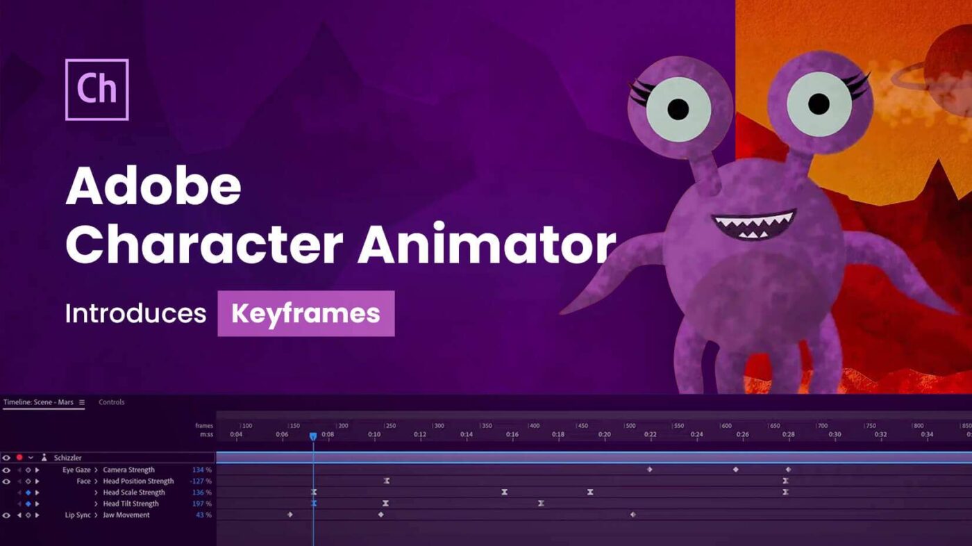 phần mềm tạo hoạt hình Adobe Character Animator