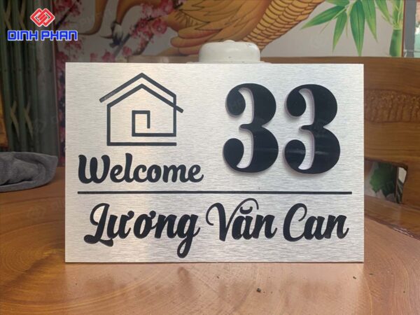 99+ Mẫu Biển Số Nhà Đẹp, Làm Biển Số Nhà Theo Yêu Cầu