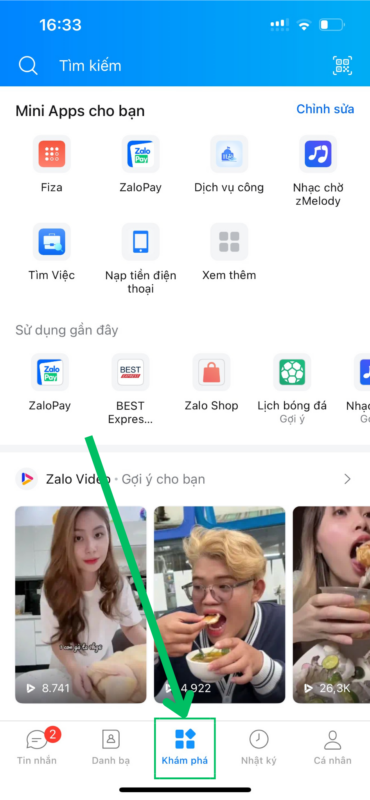 hướng dẫn sử dụng zalo video