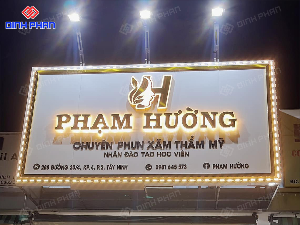 Biển hiệu thẩm mỹ viện