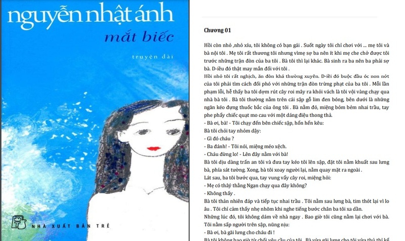 Tải Sách Mắt Biếc PDF