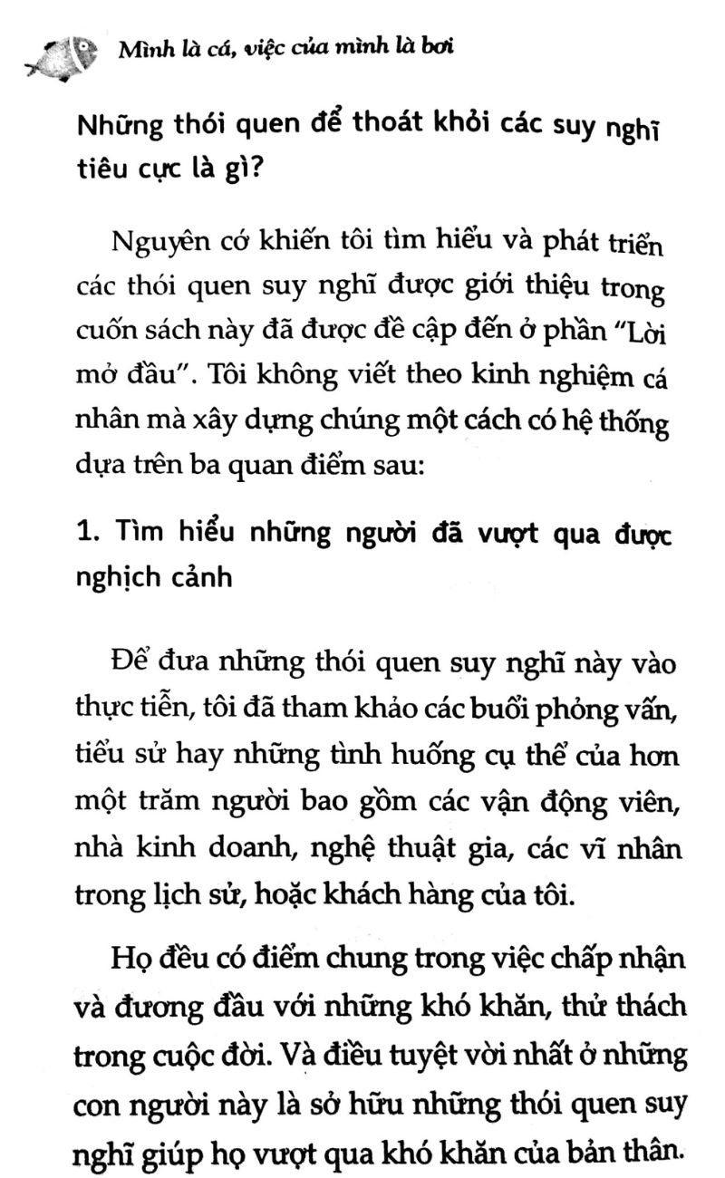 Tải Sách Mình Là Cá Việc Của Mình Là Bơi PDF