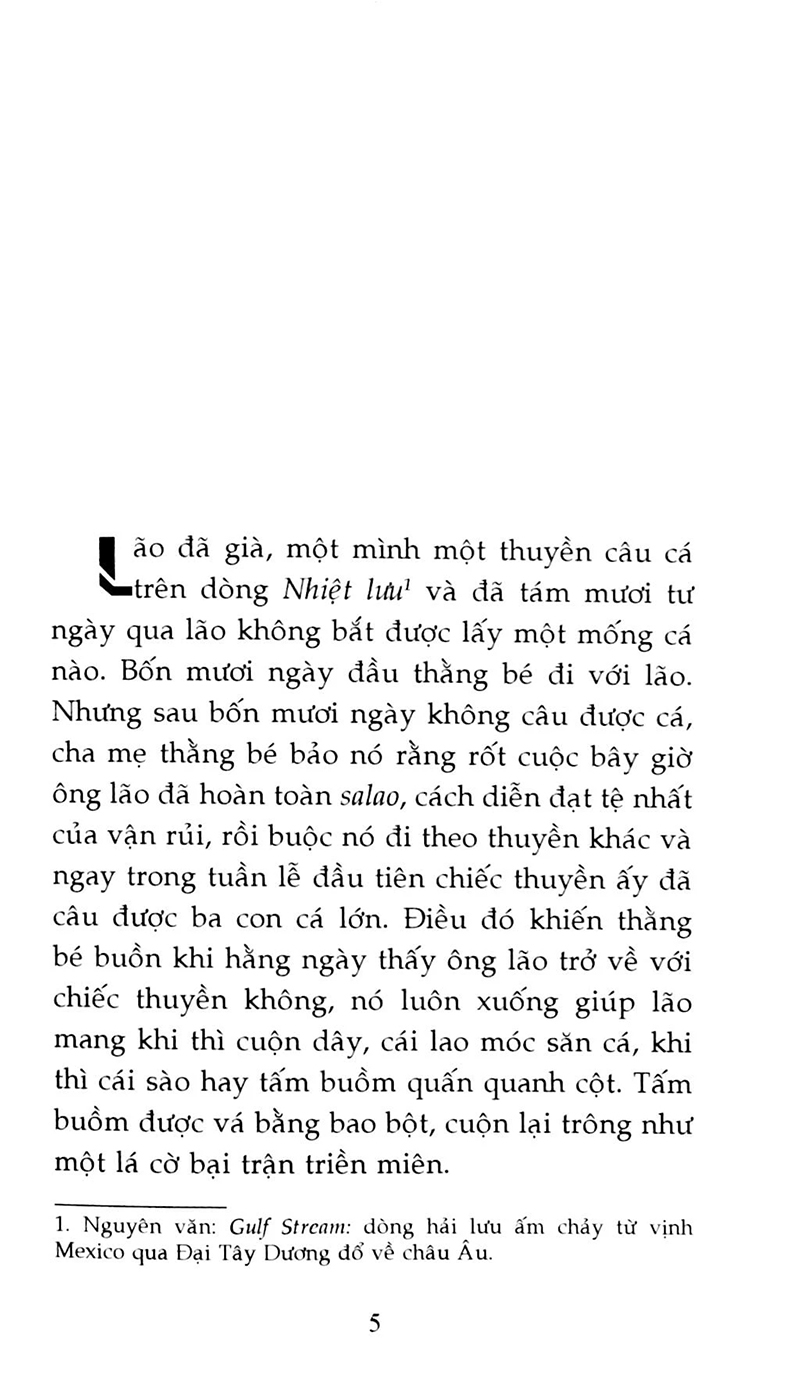 Tải Sách Ông Già Và Biển Cả PDF