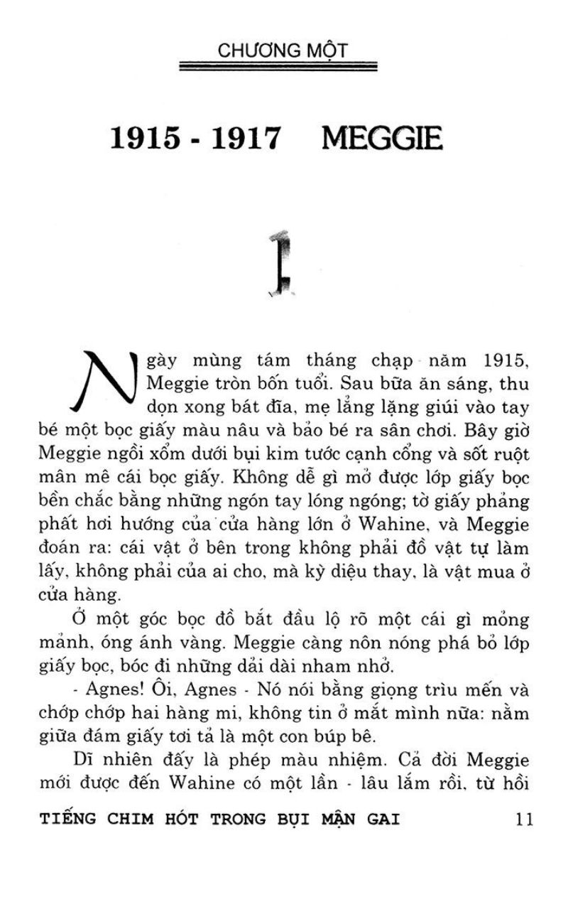 Tải Sách Tiếng Chim Hót Trong Bụi Mận Gai PDF