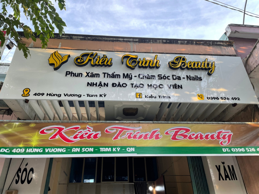 Bảng hiệu spa