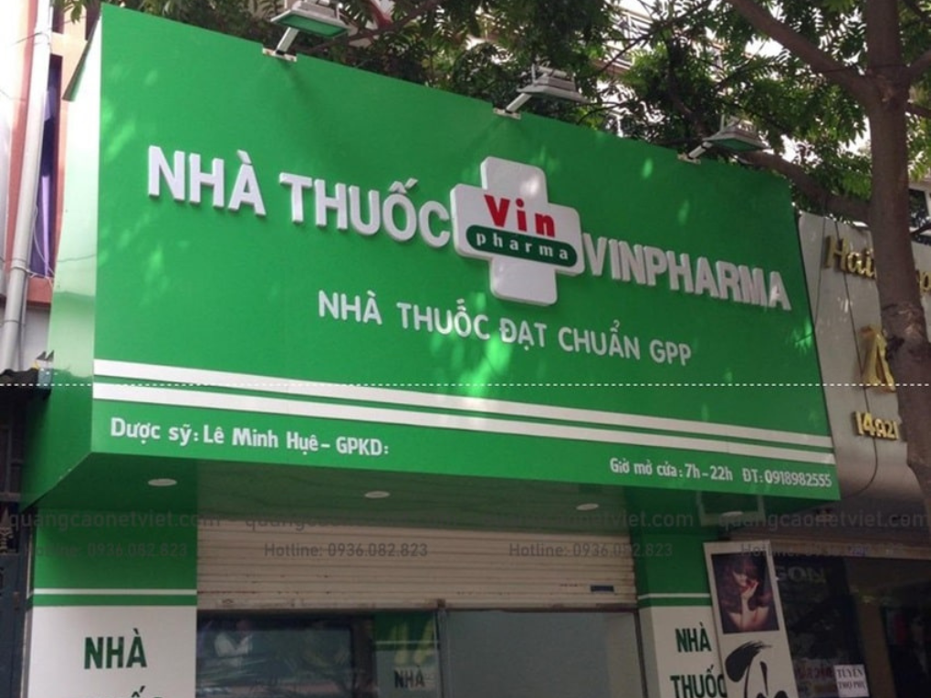 Bảng hiệu nhà thuốc