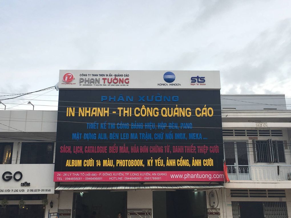 Công ty làm bảng hiệu giá rẻ