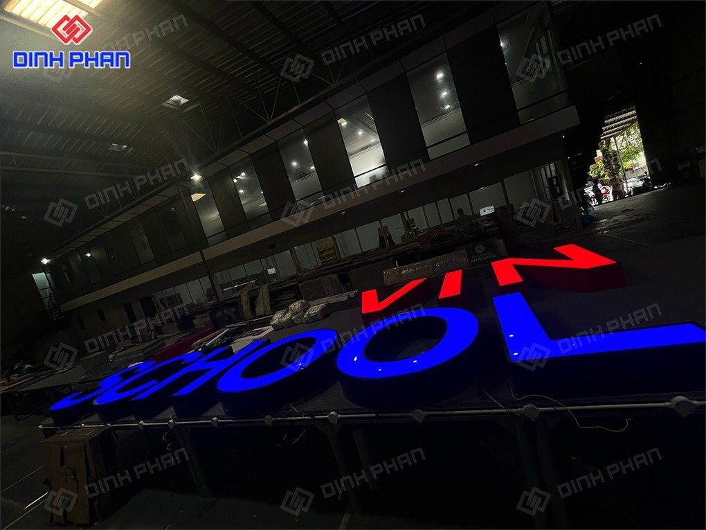 Làm Bảng Hiệu Vinschool