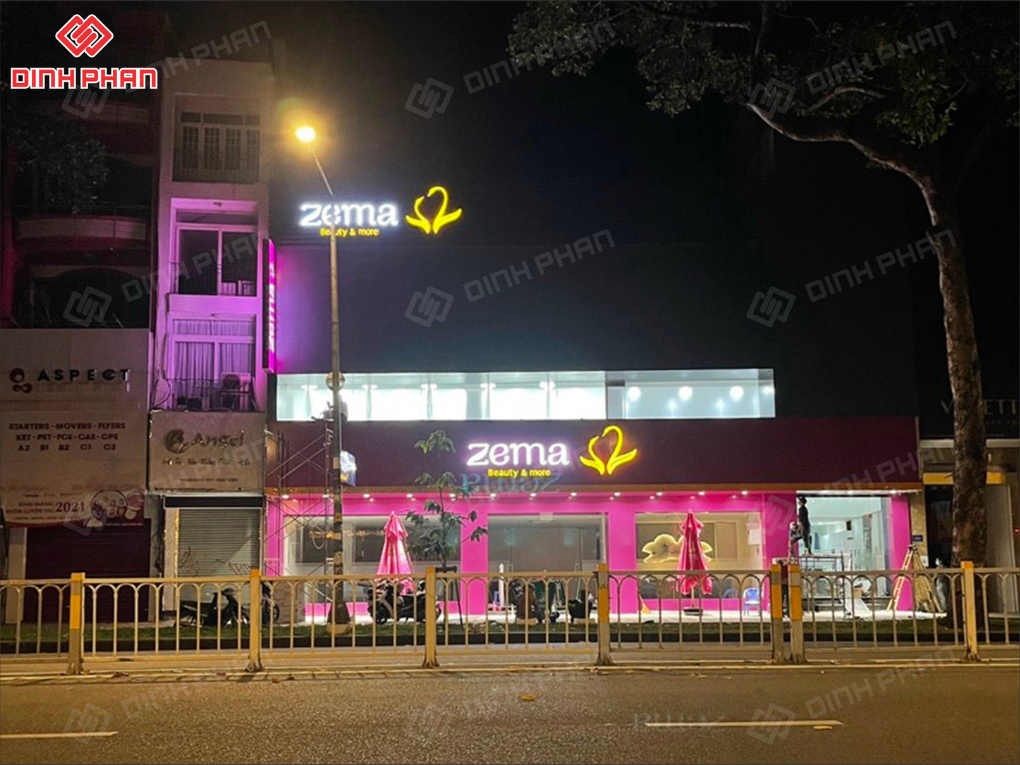 Thi công bảng hiệu chuyên nghiệp