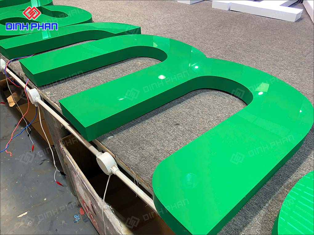 Gia công bảng hiệu chữ nổi chất lượng