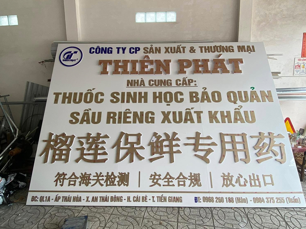 Lảm bảng hiệu giá rẻ