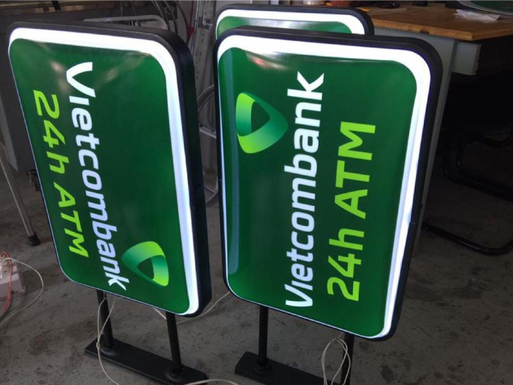 Hộp Đèn Vietcombank