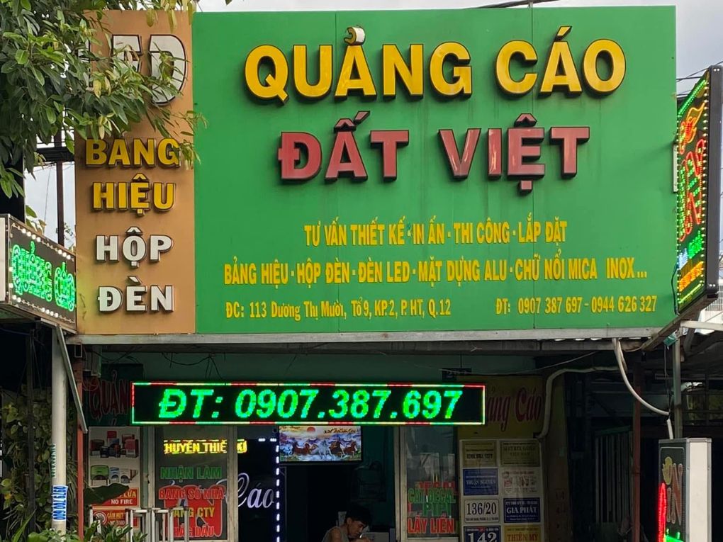 Công ty làm biển quảng cáo tại Thái Nguyên