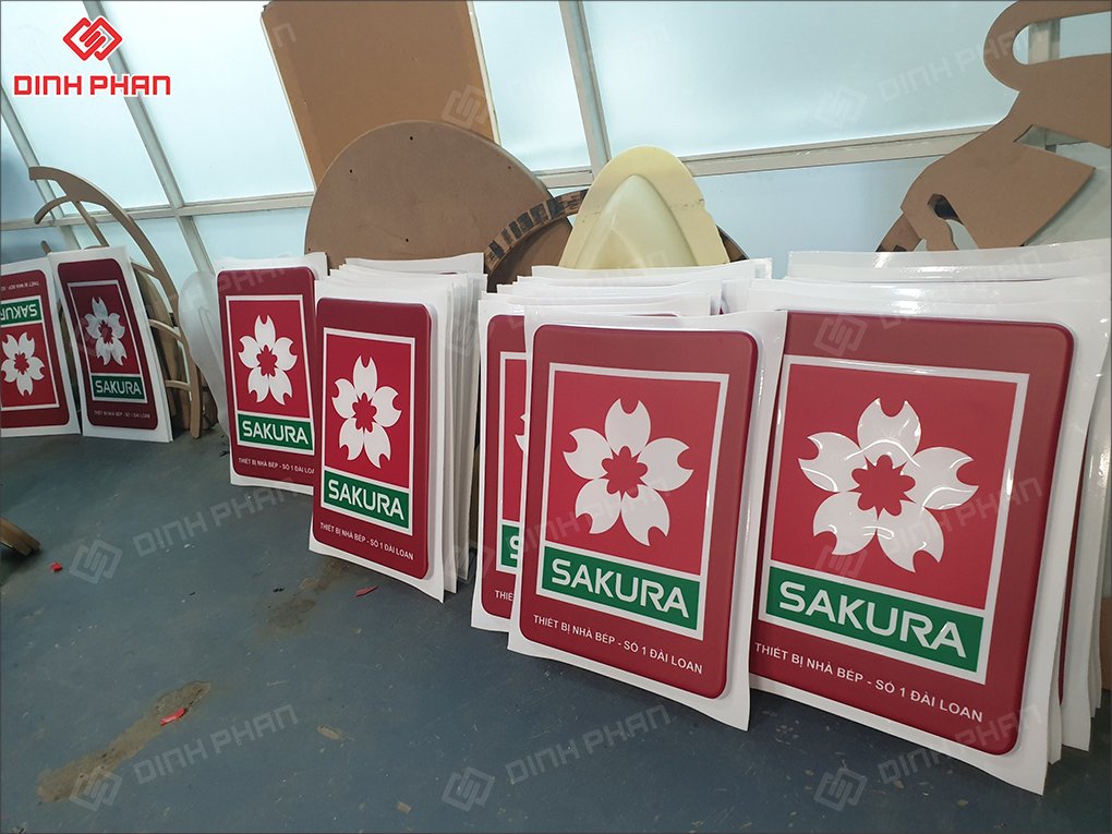 Bảng hiệu hộp đèn Sakura tại Đắk Lắk