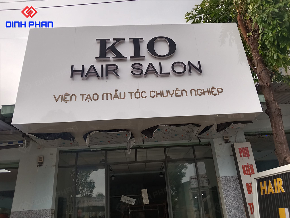 Bảng hiệu salon tóc tại Buôn Ma Thuột