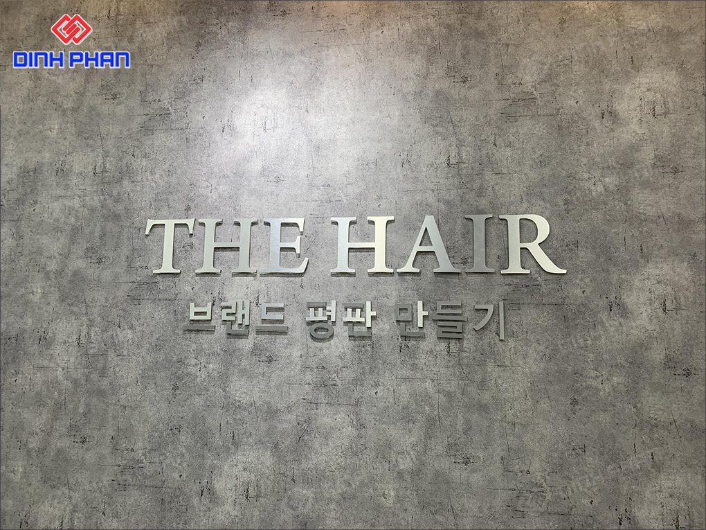 Bảng hiệu salon tóc tại Buôn Ma Thuột