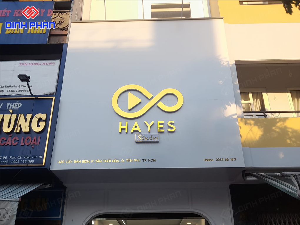 Bảng hiệu salon tóc gia công tại Buôn Ma Thuột