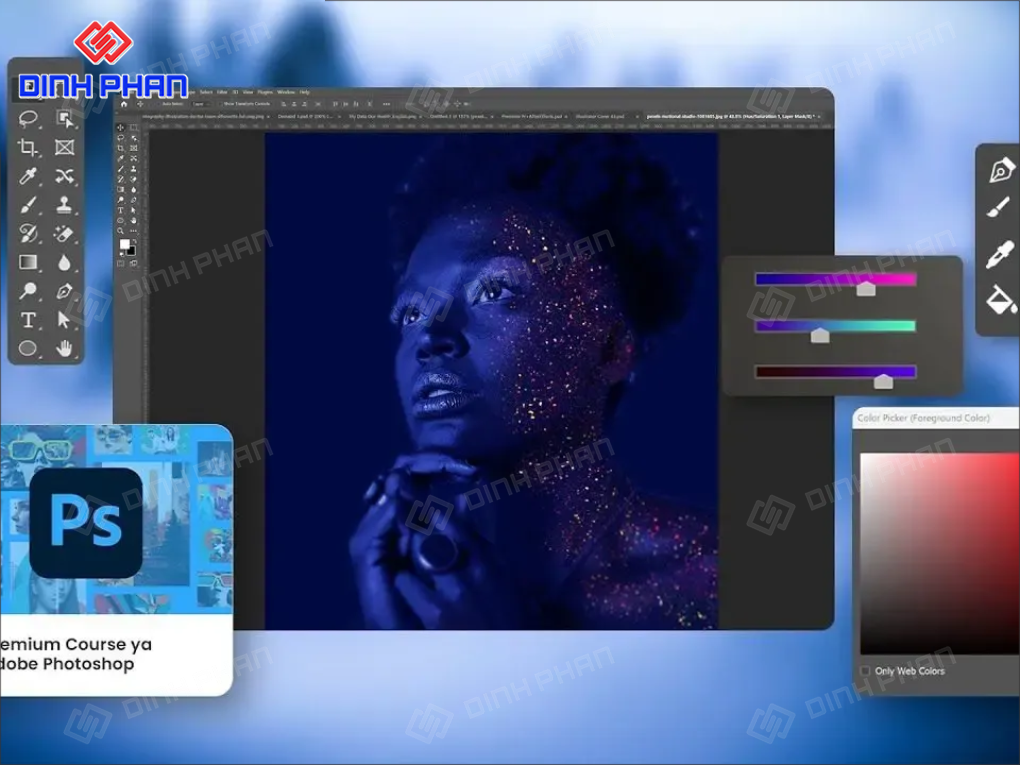 Hỗ trợ thiết kế nhiều với Adobe Photoshop 2023