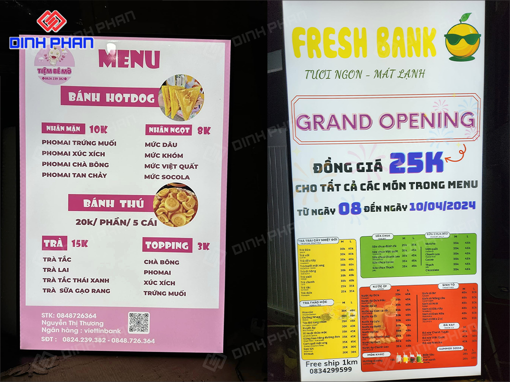 Tranh điện menu tại Đắk Lắk