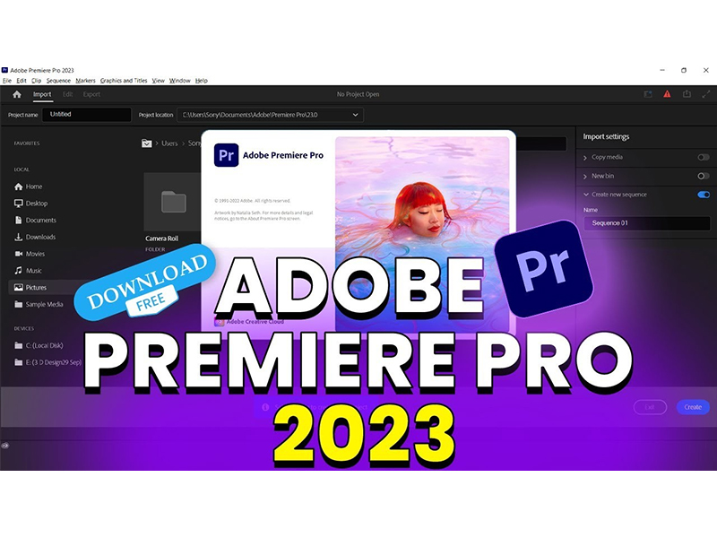 Adobe Premiere Pro CC 2023 Full Crack