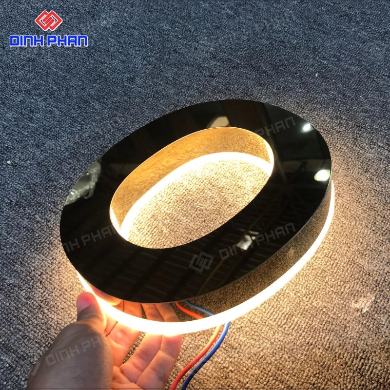 Chữ inox có đèn