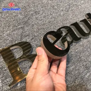 Chữ inox có đèn
