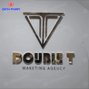 Chữ inox sáng mặt