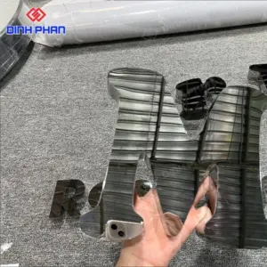 Chữ inox trắng