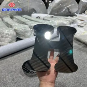 Báo giá gia công chữ inox trắng giá rẻ trọn gói