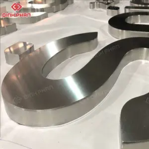 Chữ inox trắng