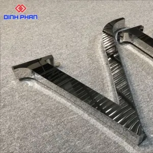 Chữ inox trắng gương