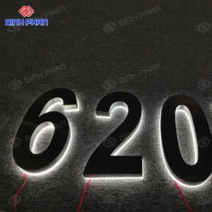 Dịch vụ gia công chữ inox xước uy tín, chất lượng