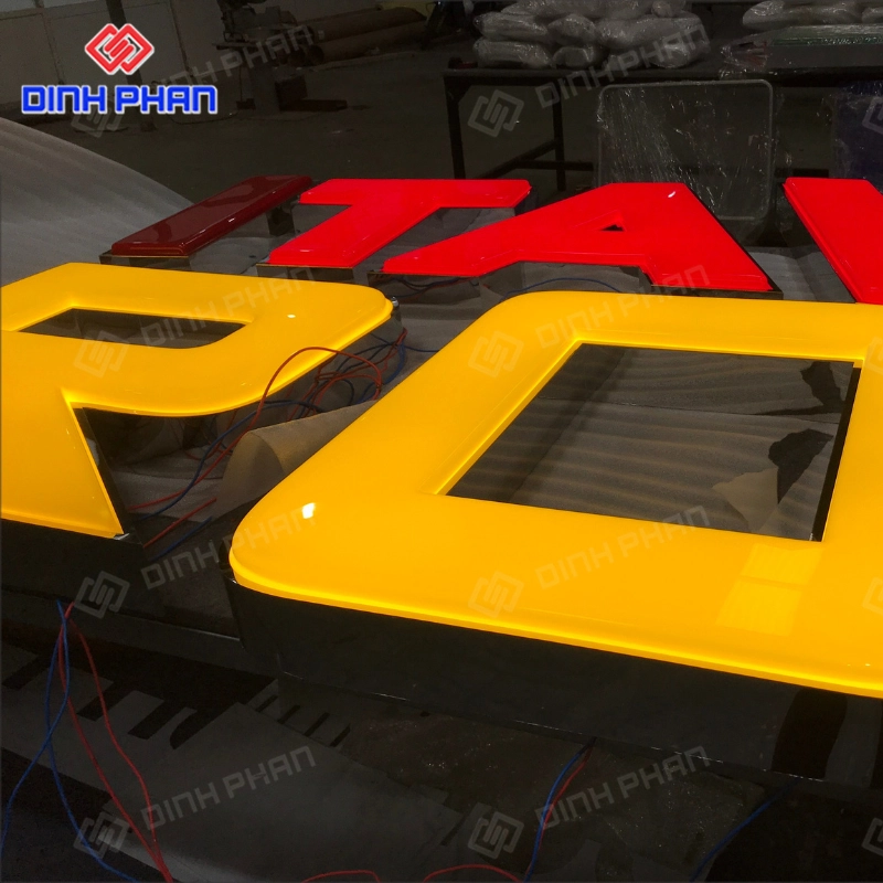 Chữ Mica Hút Nổi