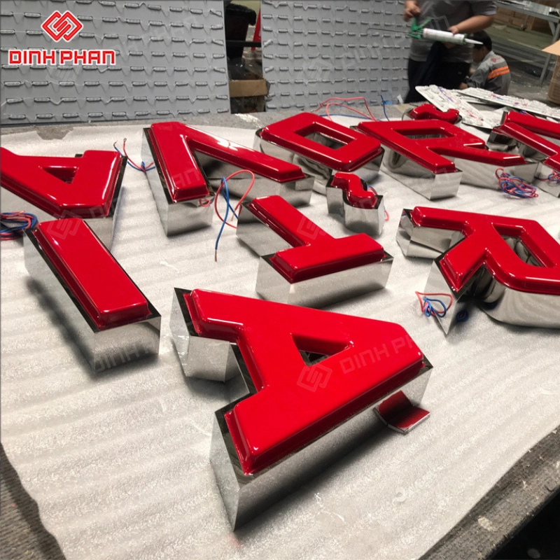 Chữ Mica Hút Nổi