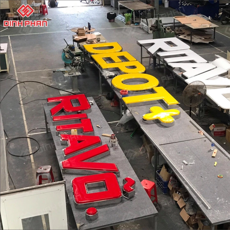 Chữ Mica Hút Nổi