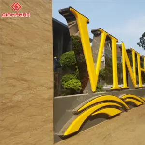 Chữ Mica Hút Nổi