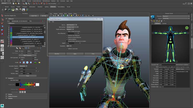 Thiết kế nhân vật với Autodesk Maya 2022
