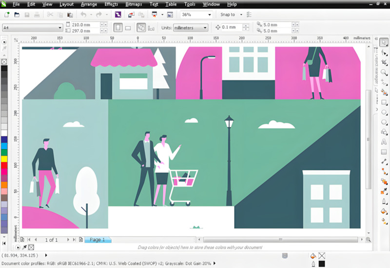 Vẽ tranh, thiết kế 
