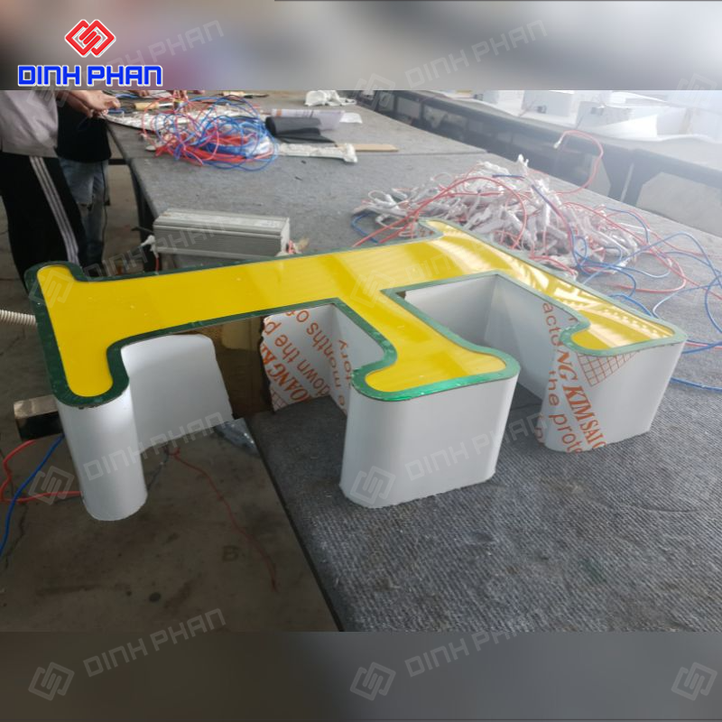 Gia công chữ inox Bình Dương, làm chữ nổi inox Bình Dương