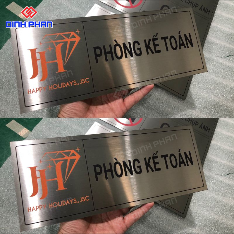 Chữ inox in UV