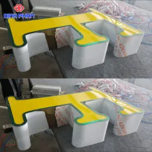 Chữ inox lọng viền