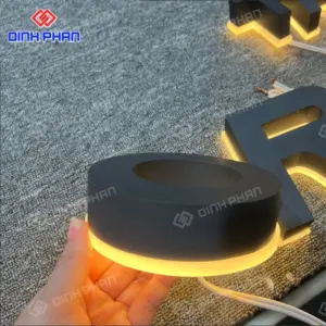 Chữ inox sơn hấp nhiệt