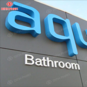 Chữ inox sơn tĩnh điện